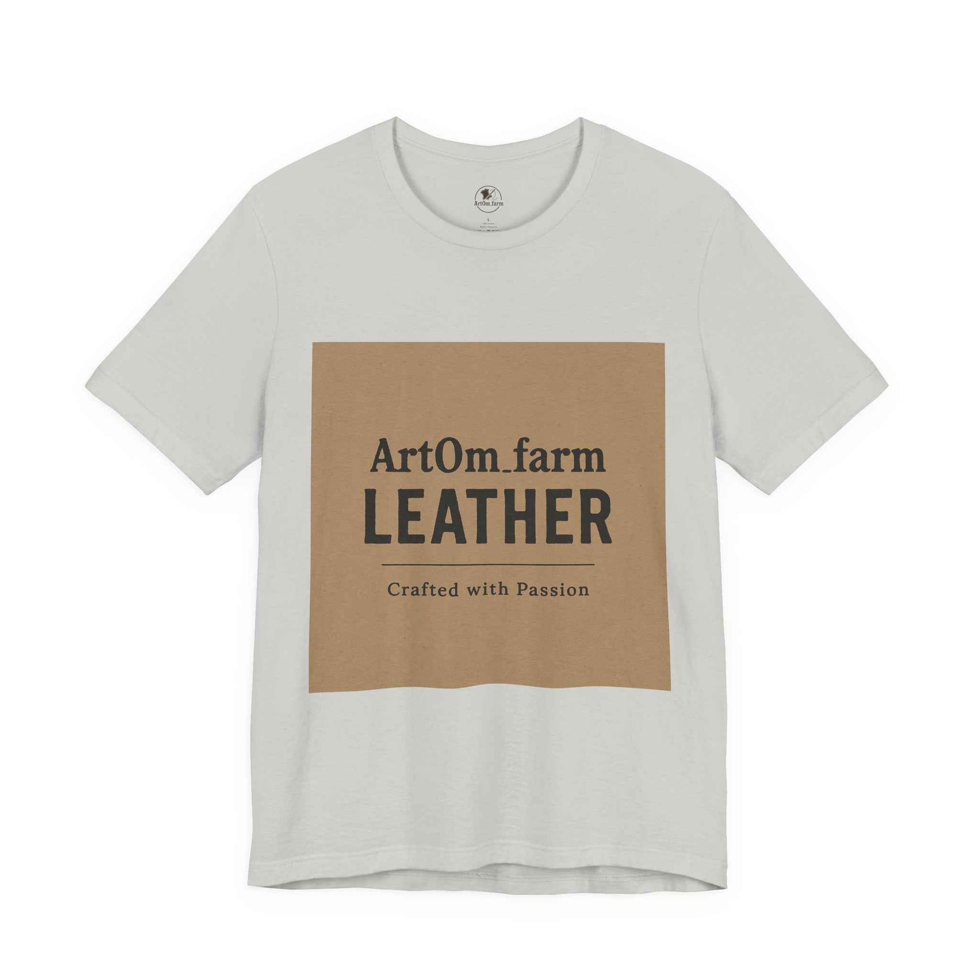 LEATHER Craft T-Shirt - Unisex Jersey Short Sleeve Artisan Tee for Crafters, Perfect Casual Outfit Gift