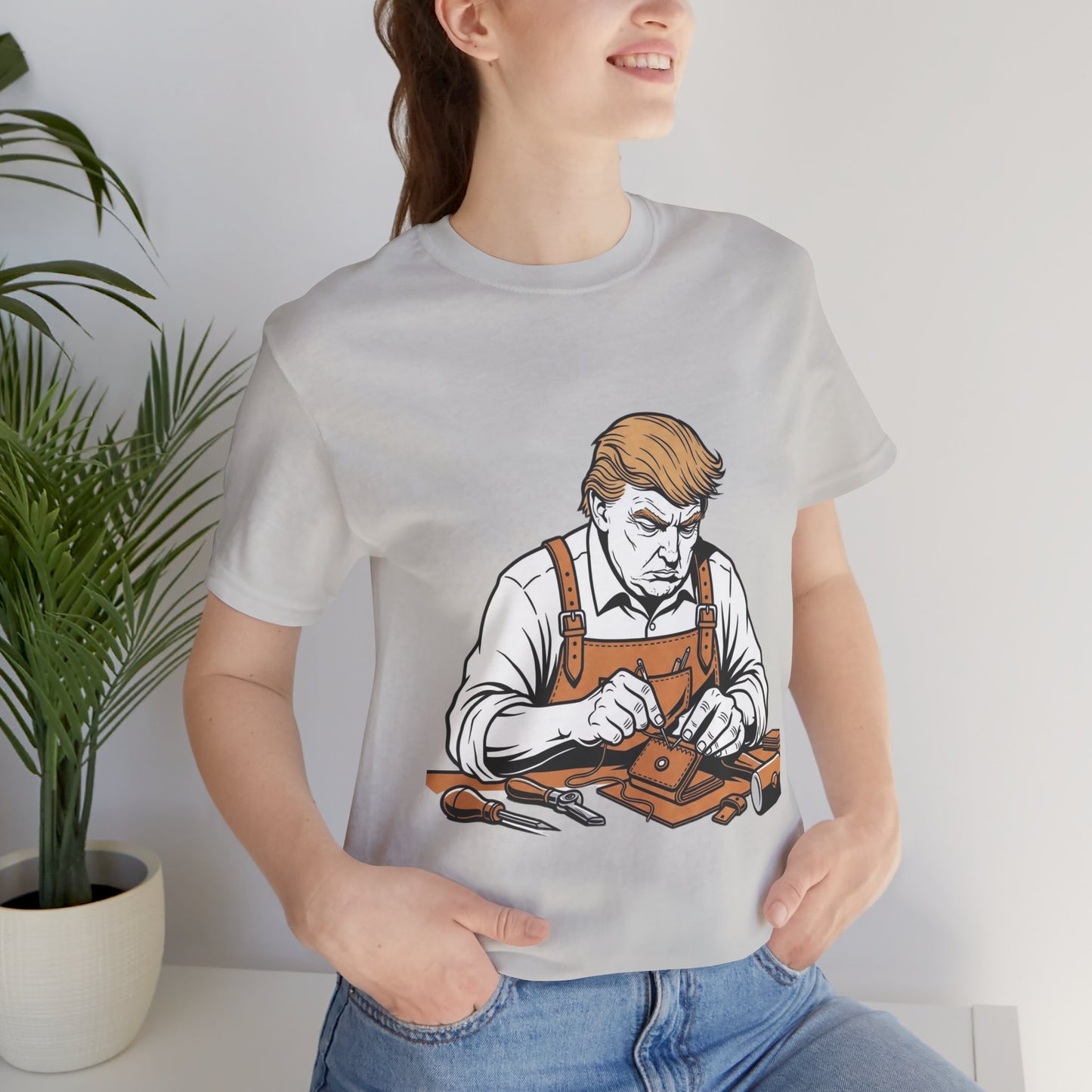Craftsman Graphic Tee - Workshop T-Shirt for Hobbyists, Unisex Short Sleeve Father's Day Apparel, Artisan Merch