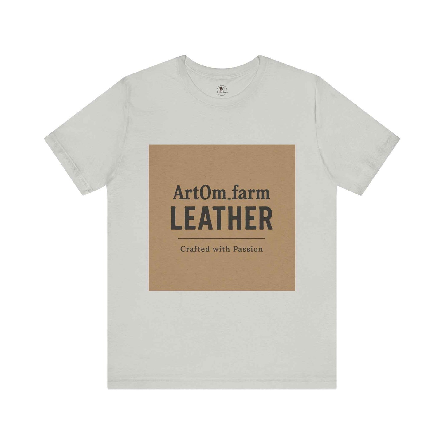 LEATHER Craft T-Shirt - Unisex Jersey Short Sleeve Artisan Tee for Crafters, Perfect Casual Outfit Gift