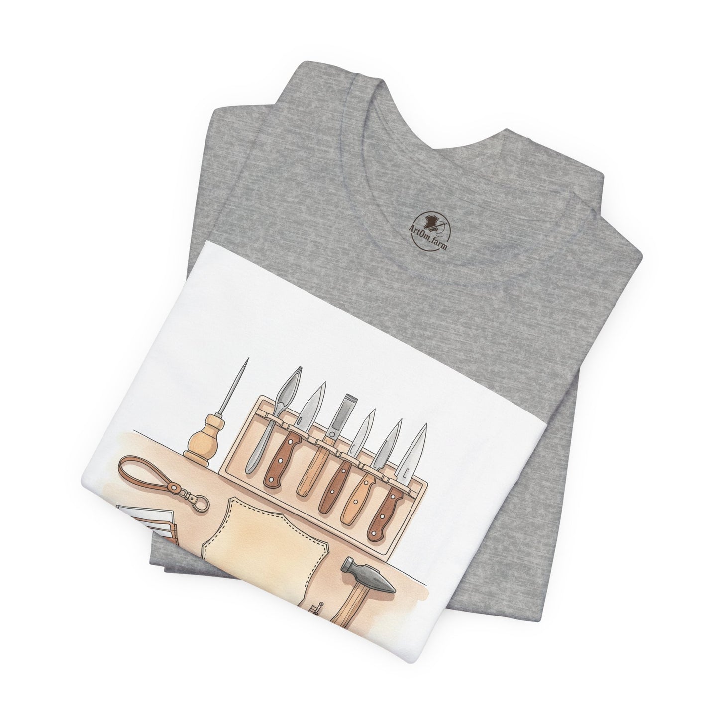 Craftsman Tools Shirt - Short Sleeve Tee for DIY Enthusiasts, Artisan Gift, Workshop Apparel, Perfect Father's Day Gift