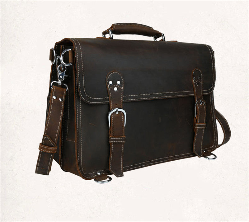 European and American Retro Crazy Horse Leather Handmade Craftsmanship - ArtOm_farm™ LEATHER 
