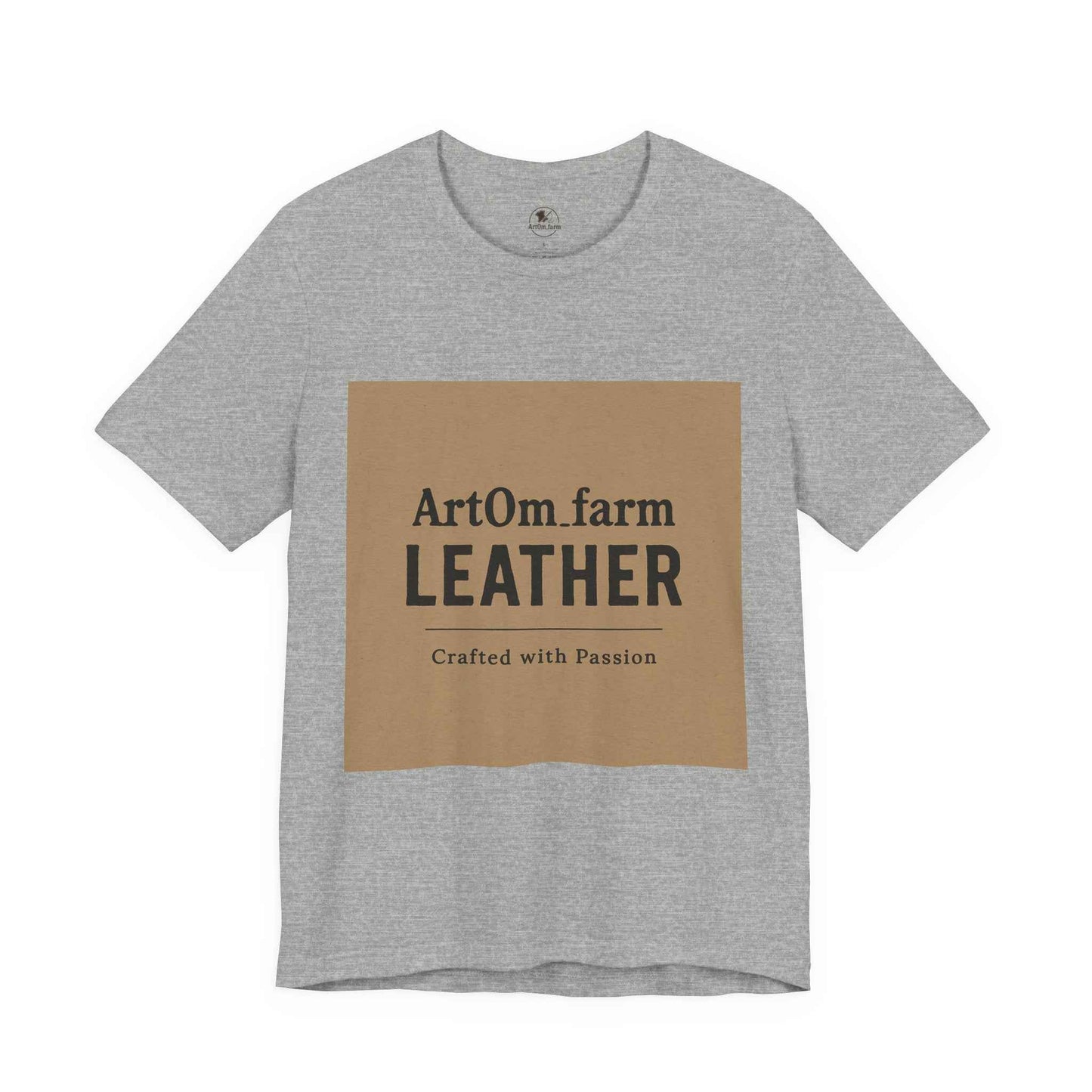 LEATHER Craft T-Shirt - Unisex Jersey Short Sleeve Artisan Tee for Crafters, Perfect Casual Outfit Gift