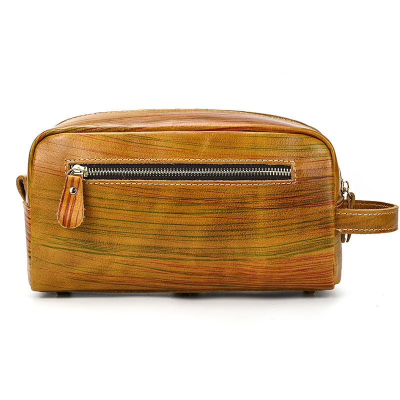 European And American Style Crazy Horse Leather Clutch for Men - ArtOm_farm™ LEATHER