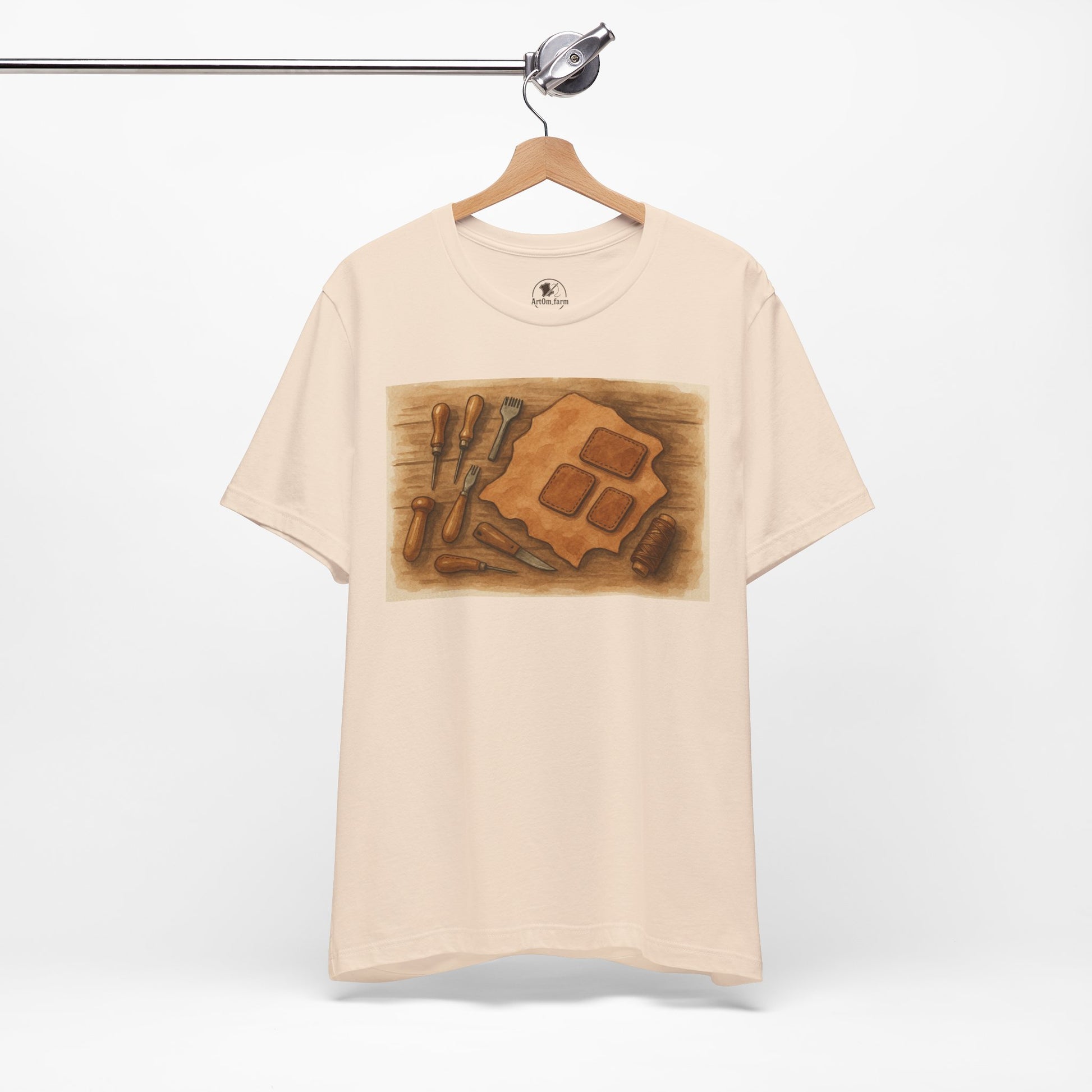 Craftsman Tools Tee - The Ideal Gift for Hobbyists and DIY Enthusiasts - ArtOm_farm™ LEATHER