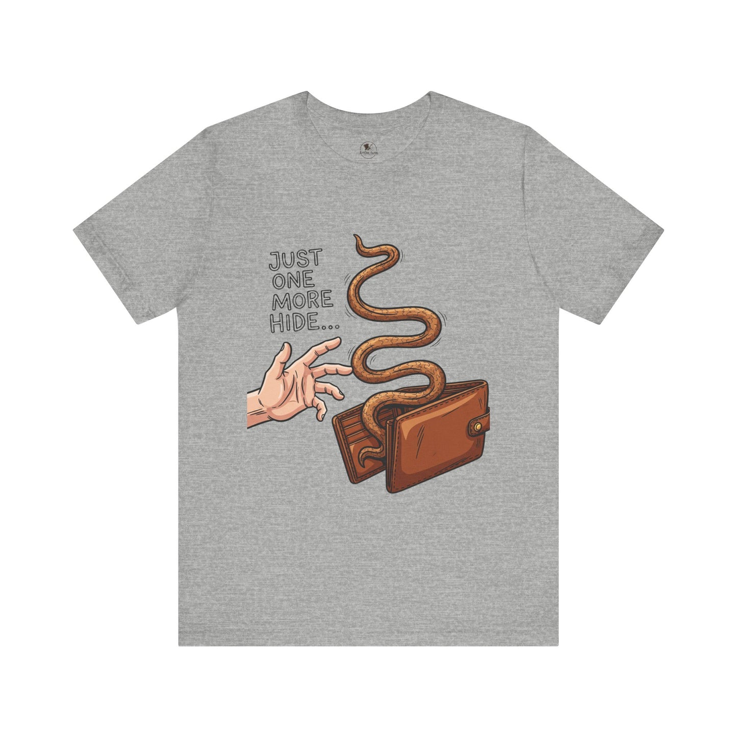 Quirky Tees for Fun Lovers - Perfect Casual Wear for Gifts, Parties, and Everyday Humor - ArtOm_farm™ LEATHER