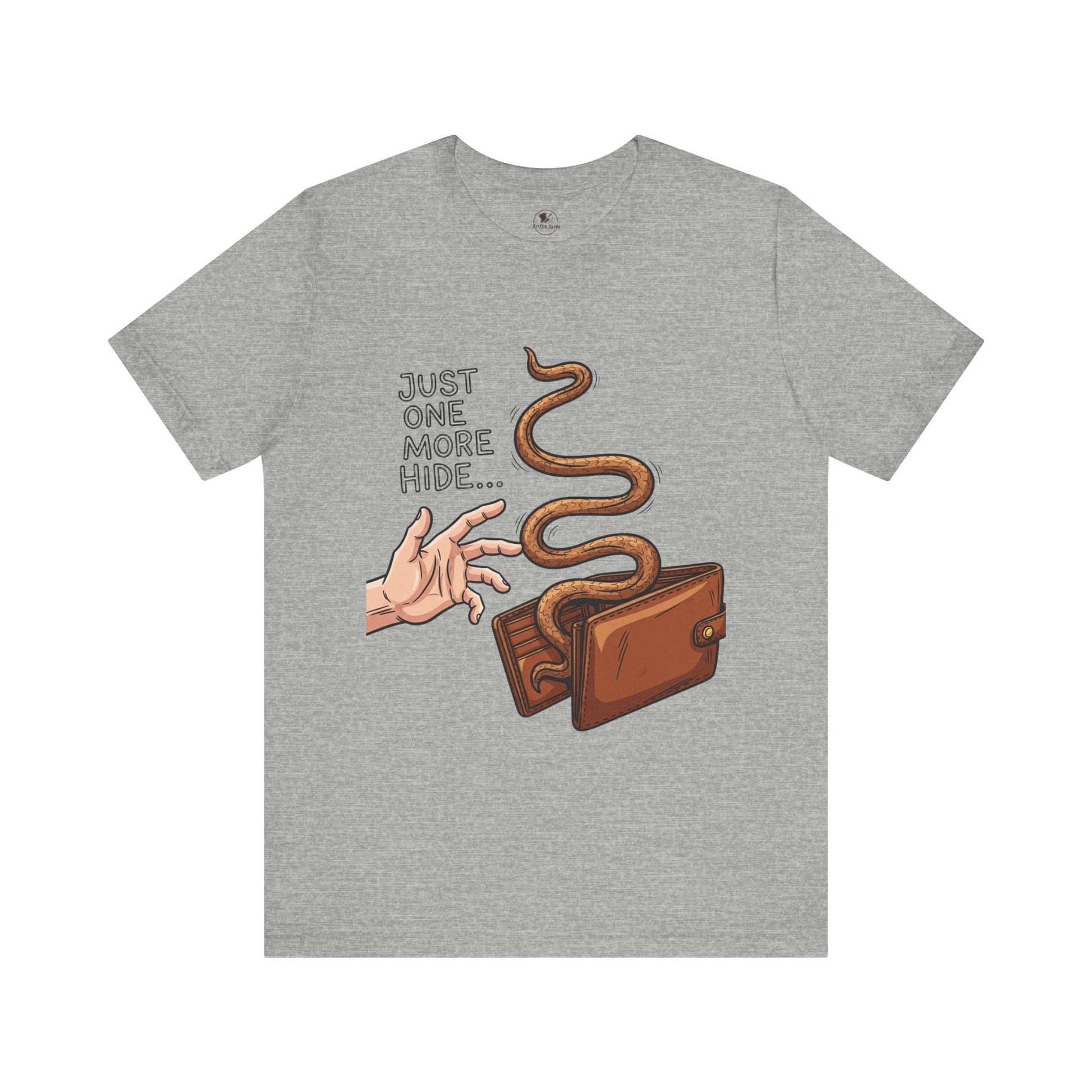 Quirky Tees for Fun Lovers - Perfect Casual Wear for Gifts, Parties, and Everyday Humor - ArtOm_farm™ LEATHER