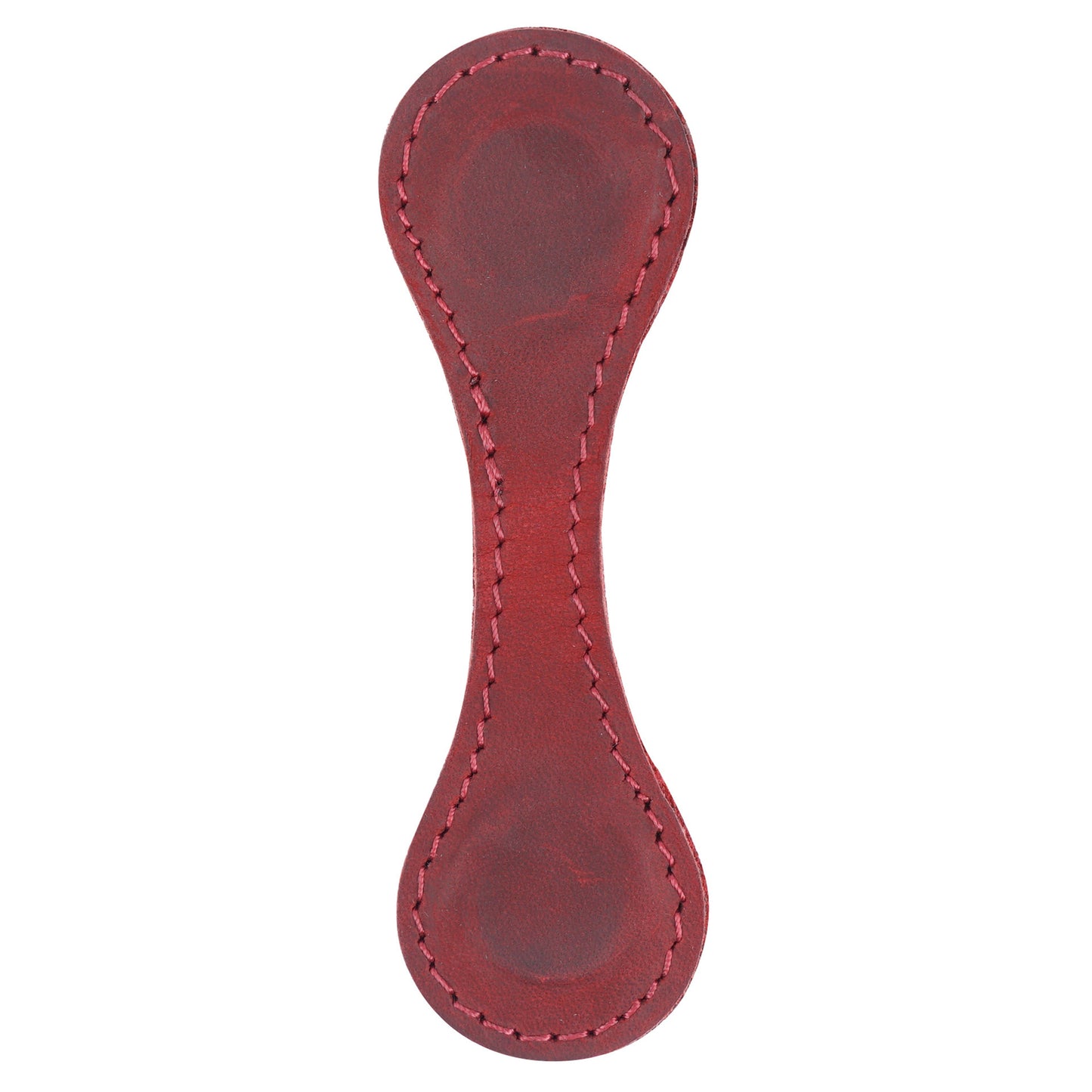 Crazy Horse Leather Bookmark - Double Sided Magnetic Clip Holder - ArtOm_farm™ LEATHER 