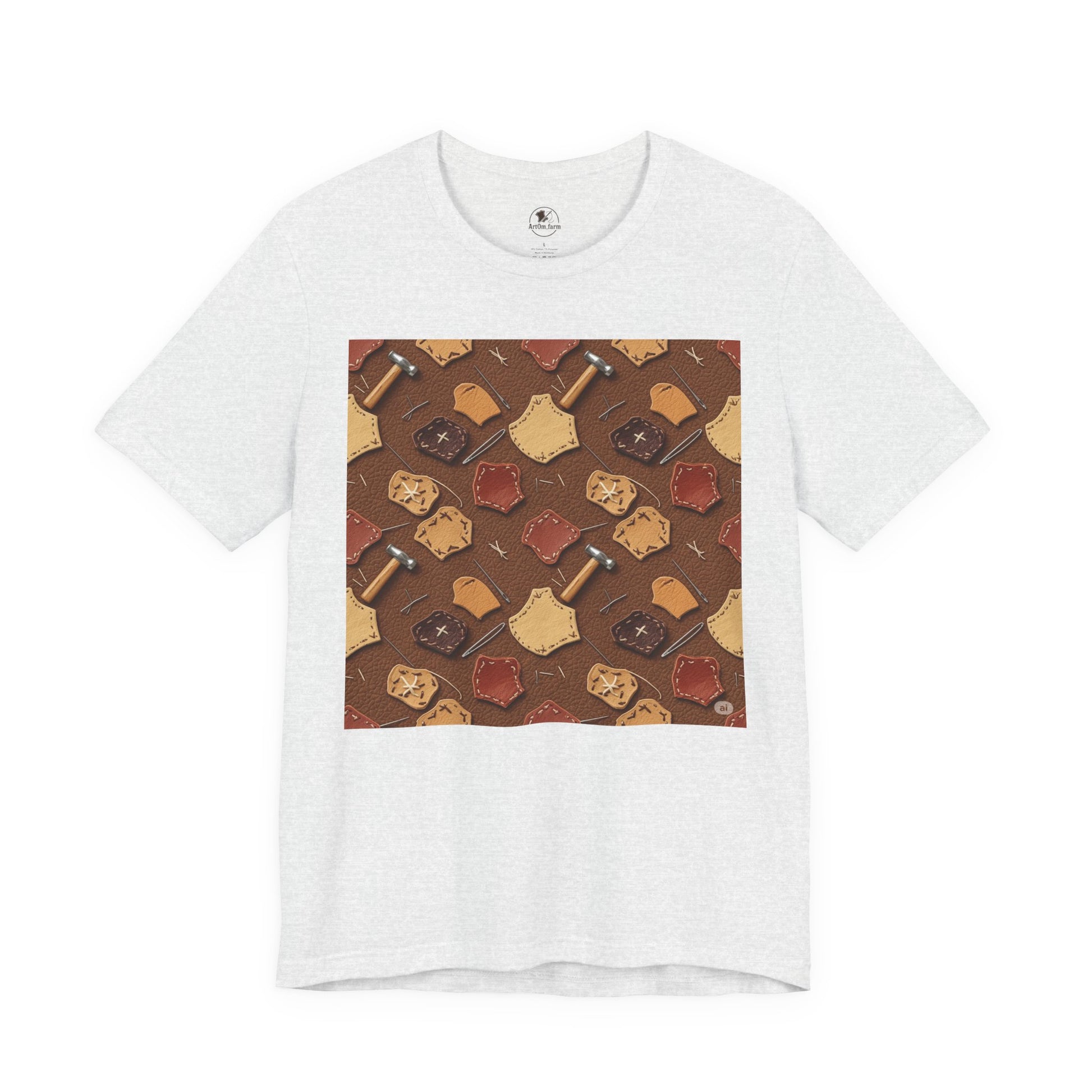 Gourmet Cookie Tee - Sweet Treat Shirt for Food Lovers, Perfect Gift for Baking Enthusiasts - ArtOm_farm™ LEATHER