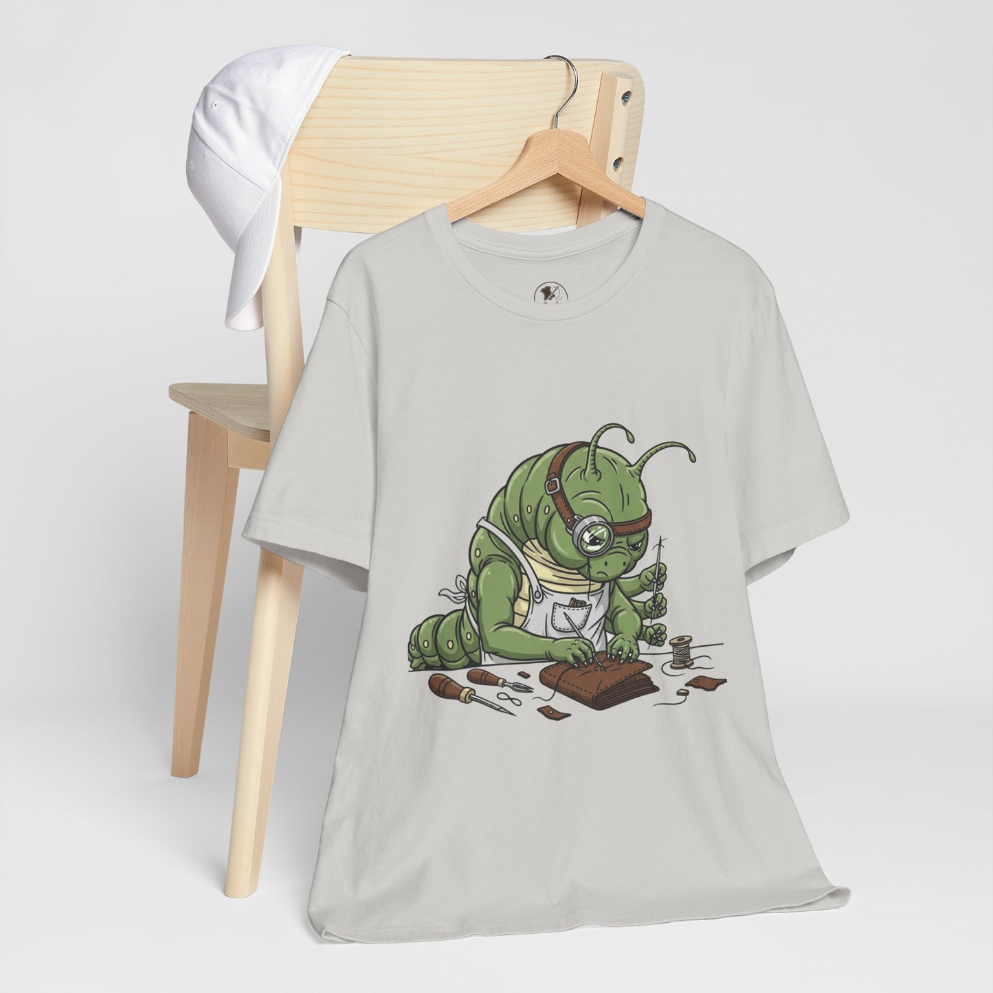 Cute Critter Crafting Tee - Fun Graphic Unisex T-Shirt for Creatives, Perfect Gift for Artsy Individuals - ArtOm_farm™ LEATHER 