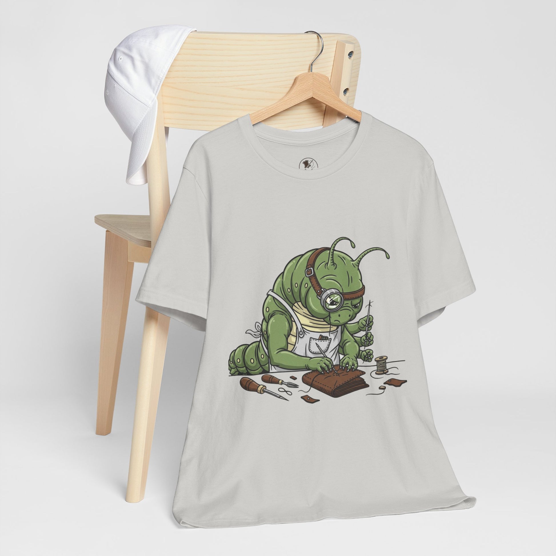 Cute Critter Crafting Tee - Fun Graphic Unisex T-Shirt for Creatives, Perfect Gift for Artsy Individuals - ArtOm_farm™ LEATHER 