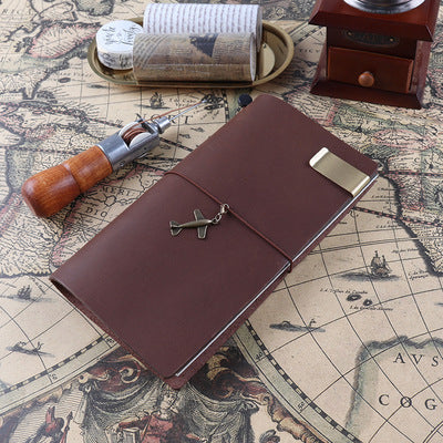 Vintage Leather Traveler's Notebook - Timeless Elegance for Your Thoughts - ArtOm_farm™ LEATHER 