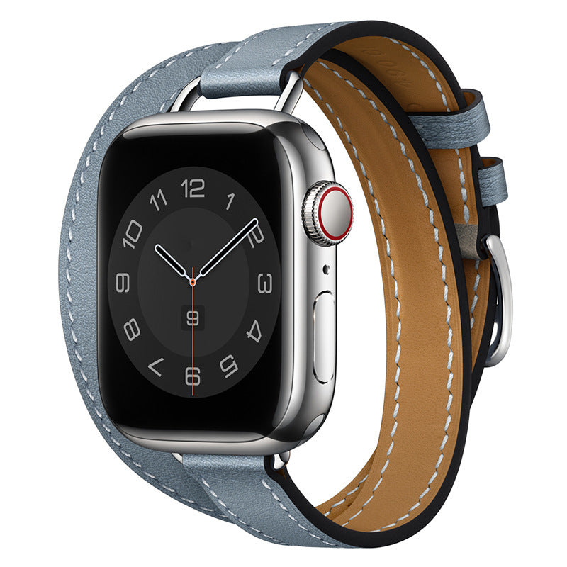 Love Horse Series Watch - Leather Strap Small Waist Double Circle Slim - ArtOm_farm™ LEATHER 