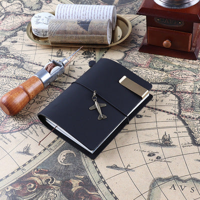 Vintage Leather Traveler's Notebook - Timeless Elegance for Your Thoughts - ArtOm_farm™ LEATHER 