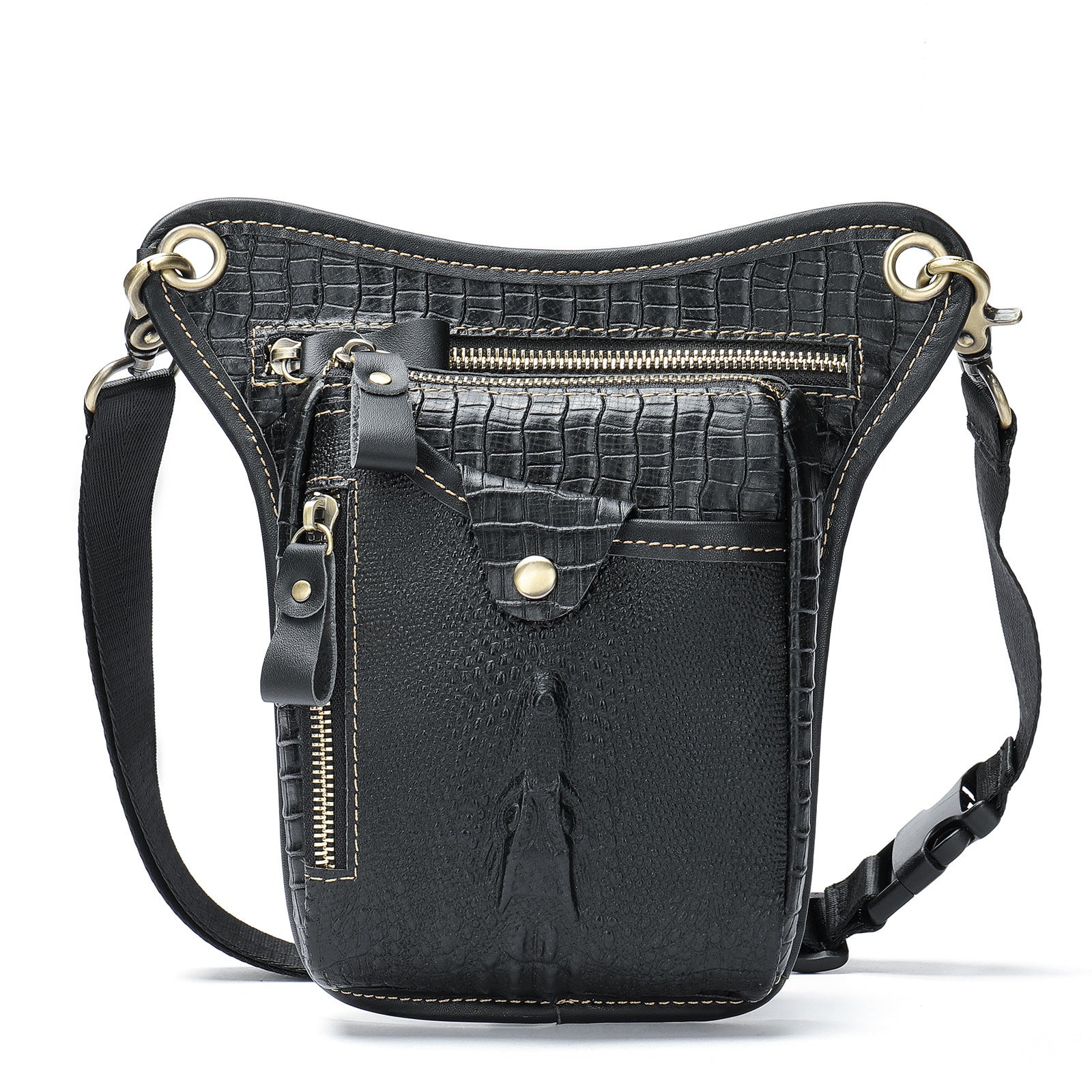 The new crazy horse leather satchel bag - vintage retro leather purse for men - ArtOm_farm™ LEATHER