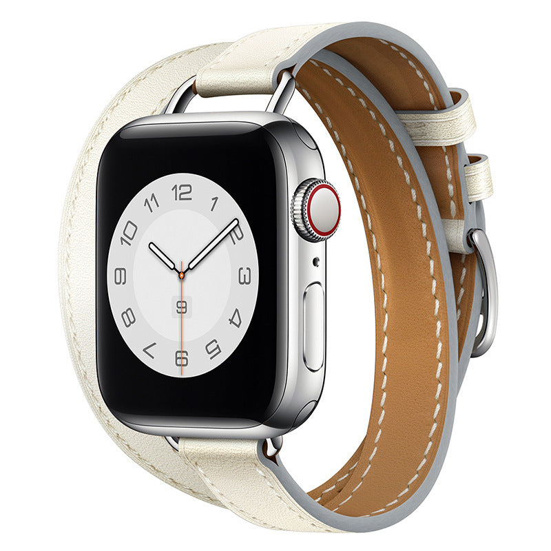 Love Horse Series Watch - Leather Strap Small Waist Double Circle Slim - ArtOm_farm™ LEATHER 