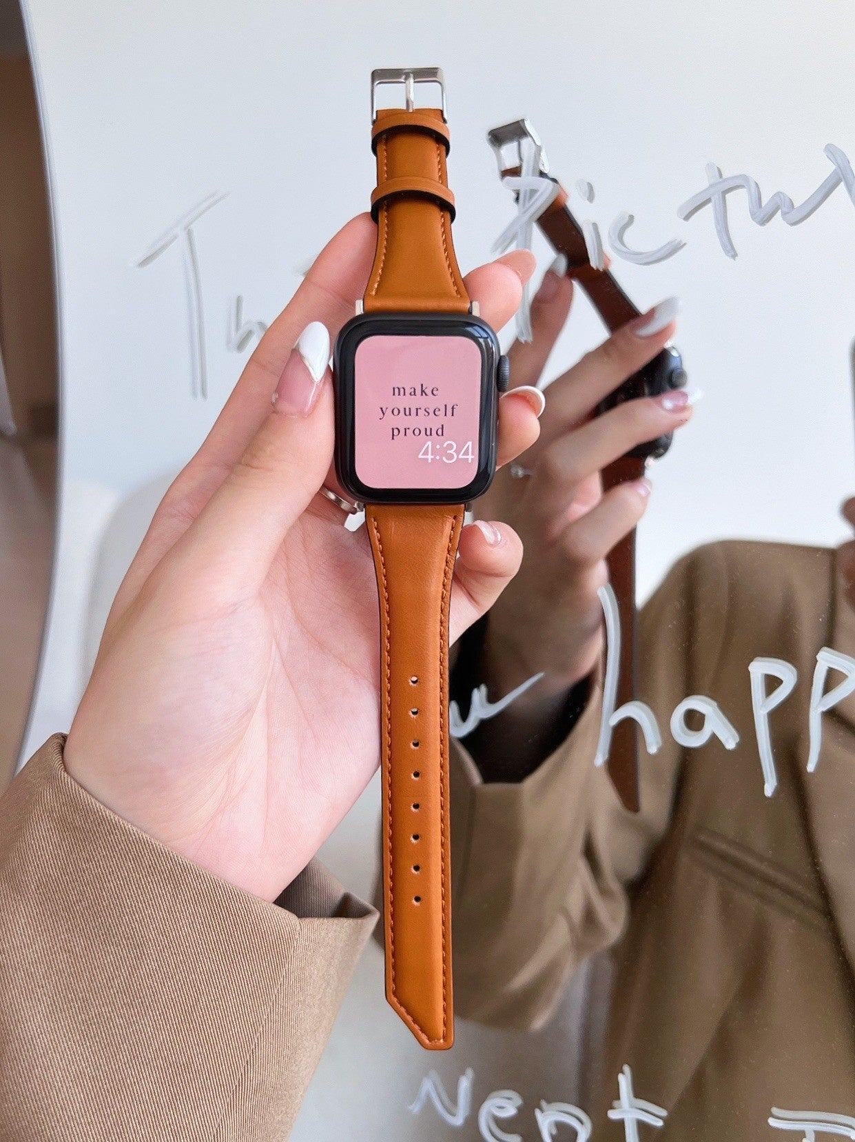 Homemade Vintage Leather Watch Strap for Ultimate Comfort - ArtOm_farm™ LEATHER 