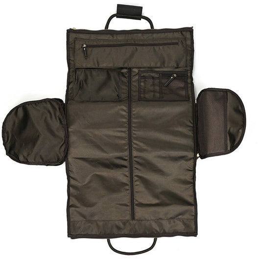 Crazy Horse Leather Trolley Bag 22-Inch Large Capacity Travel Companion - ArtOm_farm™ LEATHER 