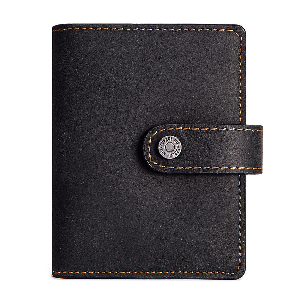 Vintage Leather Card Holder - Stylish Zippered Accessory for Organizing Cards - ArtOm_farm™ LEATHER 