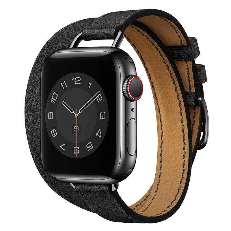 Love Horse Series Watch - Leather Strap Small Waist Double Circle Slim - ArtOm_farm™ LEATHER 
