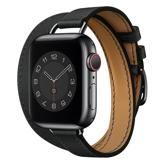 Love Horse Series Watch - Leather Strap Small Waist Double Circle Slim - ArtOm_farm™ LEATHER 